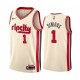 NBA Portland Trail Blazers Beige #1 SIMONS Jersey High Quality Name and Number Print