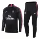 18-19 PSG Black Sweater Tracksuit Thai Quality