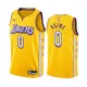 NBA Los Angeles Lakers 19-20 New Yellow #0 KUZMA Jersey High Quality Name and Number Print