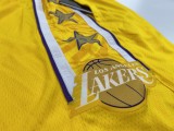 NBA Men Los Angeles Lakers 19-20 New Yellow Pant Short High Quality