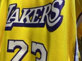 NBA Los Angeles Lakers 19-20 New Yellow #23 JAMES Jersey High Quality Name and Number Print