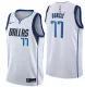 NBA Men Dallas Mavericks White #77 DONCIC Jersey High Quality Name and Number Print