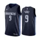 NBA Men Dallas Mavericks Dark Blue #9 ROBY Jersey High Quality Name and Number Print