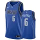 NBA Men Dallas Mavericks Blue #6 PORZINGIS Jersey High Quality Name and Number Print