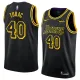 NBA Men Los Angeles Lakers Black #40 ZUBAC Round Neck Jersey High Quality Name and Number Print