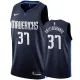 NBA Men Dallas Mavericks Dark Blue #37 ANTETOKOUNMPO Jersey High Quality Name and Number Print