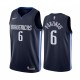 NBA Men Dallas Mavericks Dark Blue #6 PORZINGIS Jersey High Quality Name and Number Print