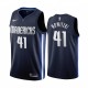 NBA Men Dallas Mavericks Dark Blue #41 NOWITZKI Jersey High Quality Name and Number Print