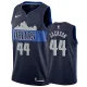 NBA Men Dallas Mavericks Dark Blue with Snow Mountain #44 JACKSON Jersey High Quality Name and Number Print