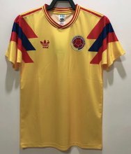1990 Colombia Home Retro Jersey Fans Version