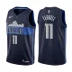 NBA Men Dallas Mavericks Dark Blue with Snow Mountain #11 FERRELL Jersey High Quality Name and Number Print