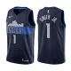 NBA Men Dallas Mavericks Dark Blue with Snow Mountain #1 SMITH JR. Jersey High Quality Name and Number Print