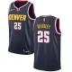 NBA Men Denver Nuggets Dark Blue #25 BEASLEY Jersey High Quality Name and Number Print