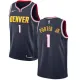 NBA Men Denver Nuggets Dark Blue #1 PORTER JR Jersey High Quality Name and Number Print