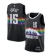 NBA Men Denver Nuggets Black City #15 JOKIC Jersey High Quality Name and Number Print