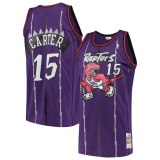 NBA Men Toronto Raptors Classical Purple #15 CARTER Jersey with Drangon High Quality Name and Number Print