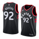 NBA Men Toronto Raptors Black #92 NOGUEIRA Jersey High Quality Name and Number Print