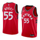 NBA Men Toronto Raptors Red #55 WRIGHT Jersey High Quality Name and Number Print