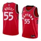 NBA Men Toronto Raptors Red #55 WRIGHT Jersey High Quality Name and Number Print