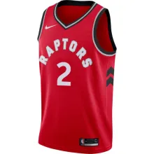 NBA Men Toronto Raptors Red #2 LEONARD Jersey High Quality Name and Number Print