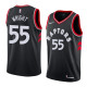 NBA Men Toronto Raptors Black #55 WRIGHT Jersey High Quality Name and Number Print