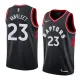 NBA Men Toronto Raptors Black #23 VANVLEET Jersey High Quality Name and Number Print