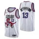 NBA Men Toronto Raptors Classical White #13 MILLER Jersey with Drangon High Quality Name and Number Print