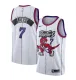 NBA Men Toronto Raptors Classical White #7 LOWRY Jersey with Drangon High Quality Name and Number Print