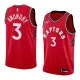 NBA Men Toronto Raptors Red #3 ANUNOBY Jersey High Quality Name and Number Print