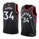 NBA Men Toronto Raptors Black #34 McKINNIE Jersey High Quality Name and Number Print
