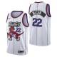 NBA Men Toronto Raptors Classical White #22 McCAN Jersey with Drangon High Quality Name and Number Print