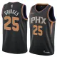 NBA Men Phoenix Suns Black #25 BRIDGES Jersey High Quality Name and Number Print