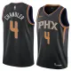 NBA Men Phoenix Suns Black #4 CHANDLER Jersey High Quality Name and Number Print