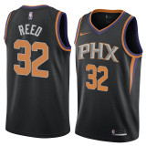 NBA Men Phoenix Suns Black #32 REED Jersey High Quality Name and Number Print