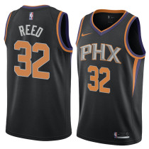 NBA Men Phoenix Suns Black #32 REED Jersey High Quality Name and Number Print