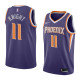 NBA Men Phoenix Suns Purple #11 KNIGHT Jersey High Quality Name and Number Print