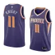 NBA Men Phoenix Suns Purple #11 KNIGHT Jersey High Quality Name and Number Print
