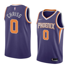NBA Men Phoenix Suns Purple #0 CHRISS Jersey High Quality Name and Number Print