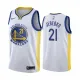 NBA Men Golden State Warriors 19-20 Season White #21 JEREBKO Jersey High Quality Name and Number Print