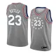 NBA Men Philadelphia 76ers Grey City #23 BUTLER Jersey High Quality Name and Number Print
