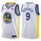 NBA Men Golden State Warriors White #9 IGUODALA Jersey High Quality Name and Number Print