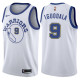 NBA Men Golden State Warriors Retro White #9 IGUODALA Jersey High Quality Name and Number Print