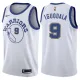 NBA Men Golden State Warriors Retro White #9 IGUODALA Jersey High Quality Name and Number Print