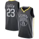 NBA Men Golden State Warriors Black #23 GREEN Jersey High Quality Name and Number Print