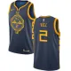 NBA Men Golden State Warriors Navy #2 BELL Jersey High Quality Name and Number Print