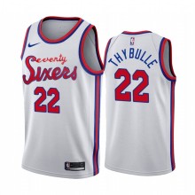 NBA Men Philadelphia 76ers 19-20 Season White #22 THYBULLE Jersey High Quality Name and Number Print