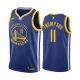 NBA Men Golden State Warriors 19-20 Season Blue #11 THOMPSON Jersey High Quality Name and Number Print