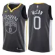 NBA Men Golden State Warriors Black #0 McCan Jersey High Quality Name and Number Print