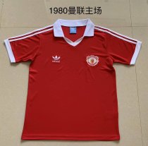 1980 Man United  Home Retro Jersey