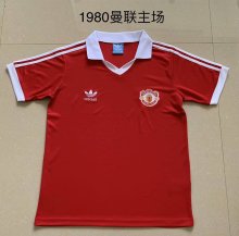 1980 Man United  Home Retro Jersey